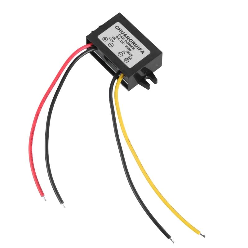 12V To 5V 5A 25W Step Down Converters Module Bucked Reduced Voltages Regulator Car Power Waterproof Direct Current Converters