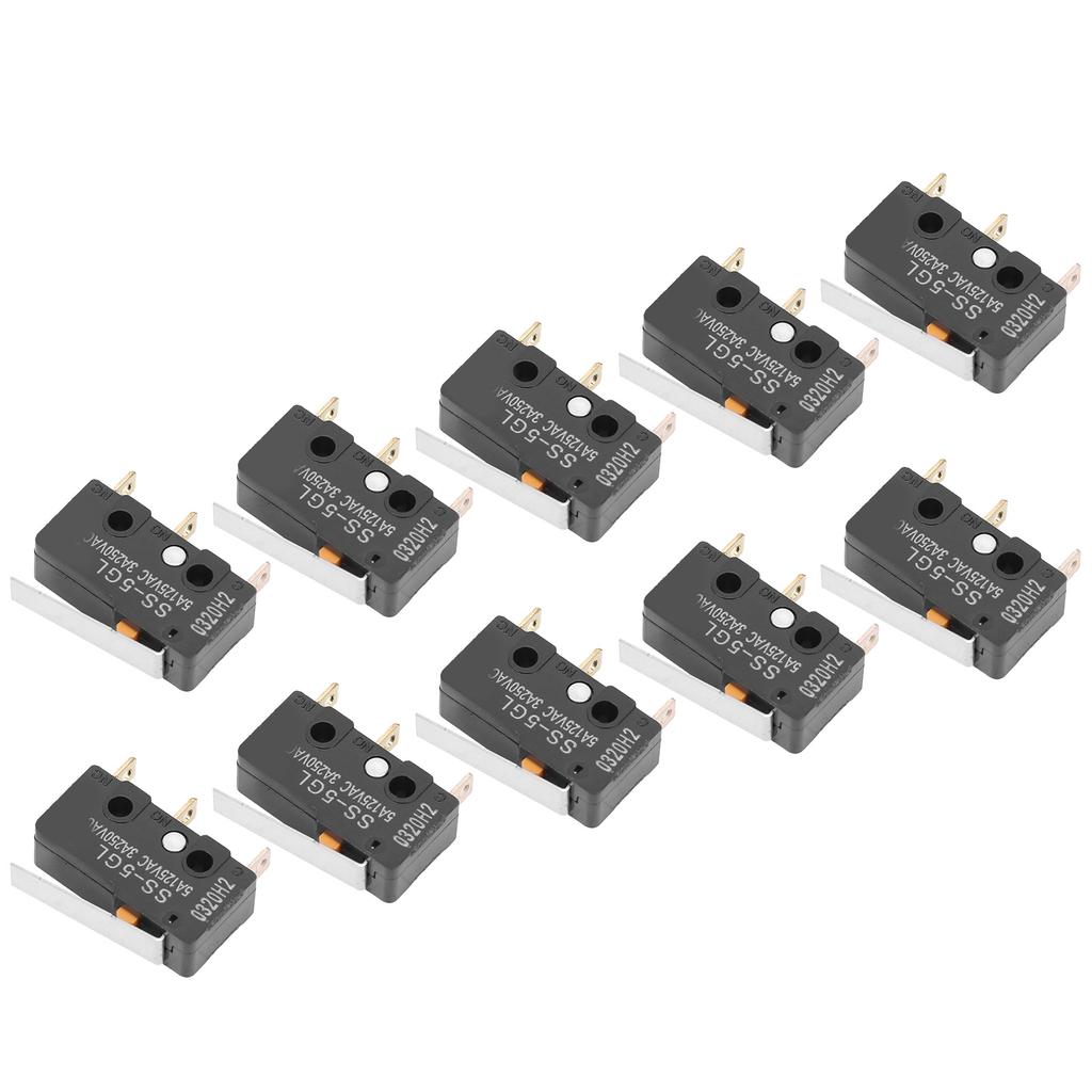 10Pcs Limit Switch 3D Printer Accessories for ENDSTOP RAMPS 1.4 SS‑5GL Mini Switches