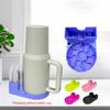 Silicone Tumbler Drying Station Non-Slip Bottle Water Filter Rack Sports Bottle Drainer Stand for Stanley Cup