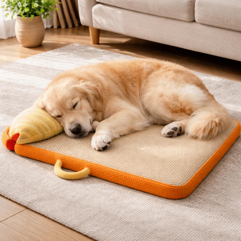Breathable Dog Sleeping Mattress Scratch Resistant Cat Sleeping Pad Pet Cooling Mat  Hot Weather