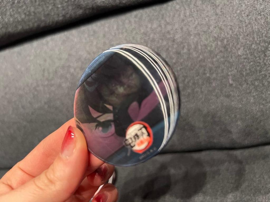 Rare rainbow-colored animation can badges set 2 featuring Muichiro Tokito made order.