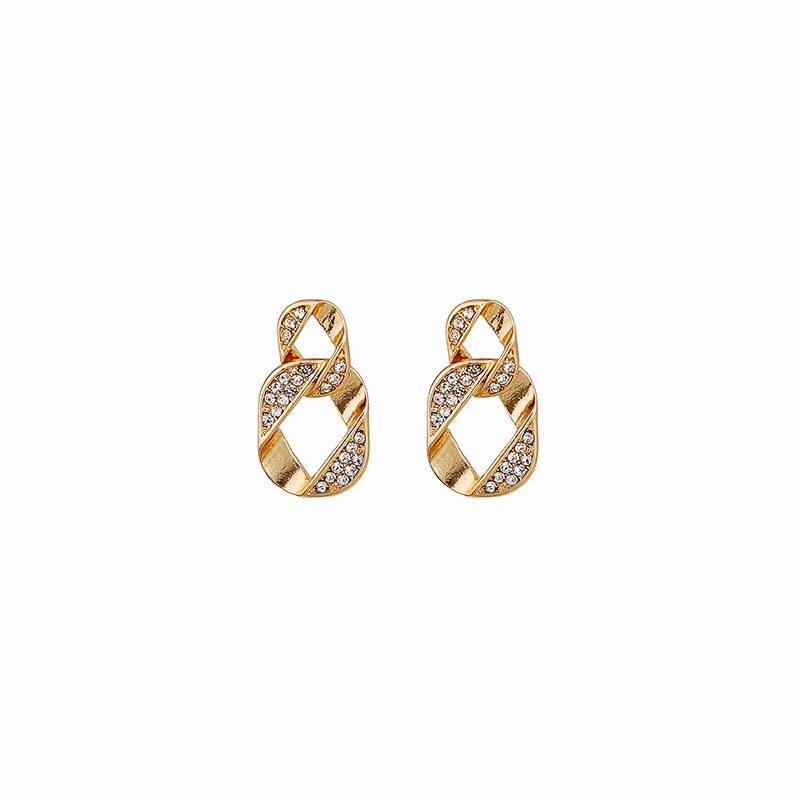 Silver Needle Inlaid Diamond Tassel Earrings with Pearl Butterfly Design