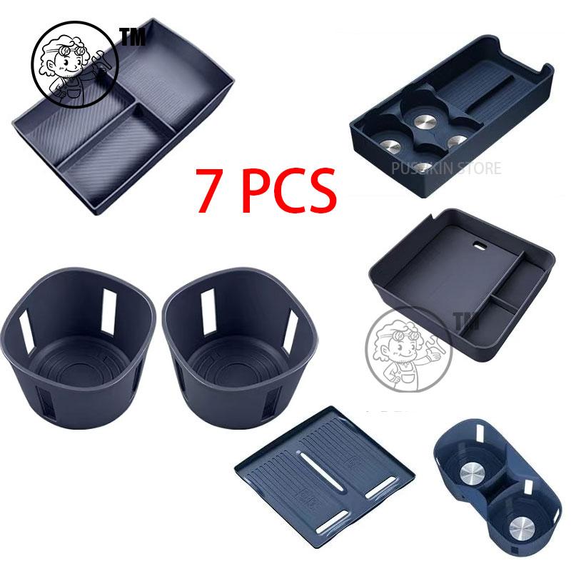 For ZEEKR 9X 2025 2026 Car Armrest Storage Box Center Console Organizer Center Console Interior Accessories