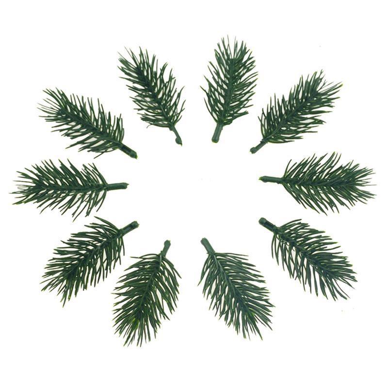 Artificial Pine Needles Plant For Christmas Decorations And Diy Floral Arrangements
