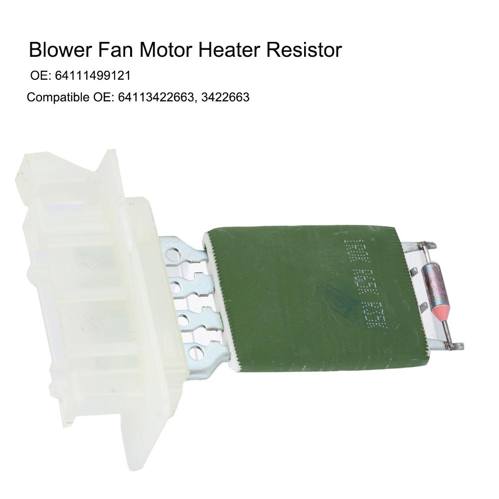 Blower Fan Motor Heater Resistor 64111499121 Fit for Mini R55