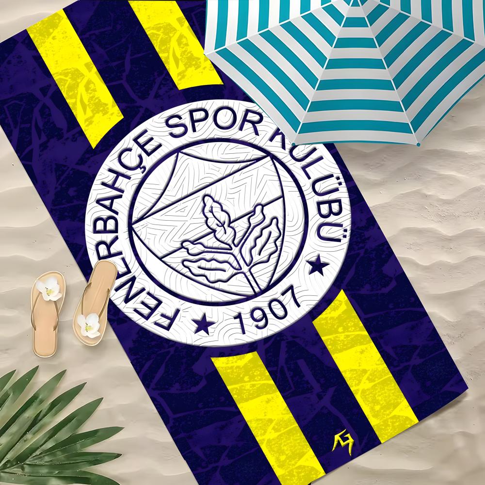 B-Zurück in die Zukunft Cartoon Handtuch Polyester Strandhandtuch Schnelltrocknend Sandfrei Badetuch für Sommer Pool Reise Urlaub