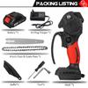 2000W 8 Inch Electric Chain Saw Brushless Cordless Pruning Mini ChainSaw Garden Tree Logging Saw Woodworking Tools