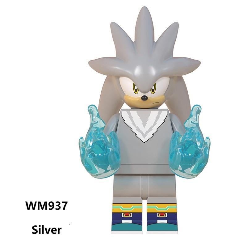 

Lego Мініфігурки Метал Сонік Аніме Мультфільм Емі Роуз Шедоу Історія іграшок Наклз Конструктор Дитячий WM937