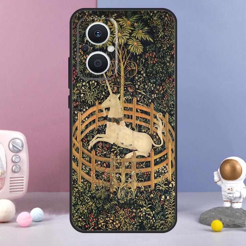 Renaissance art Painting Funda For OPPO Reno 8 Lite 11F 12F 13F 14F 10 11 12 13 14 Pro OPPO Find X9 X5 X6 X8 Pro Case