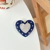 Love Small Mirror Mobile Phone Airbag Holder Adhesive Rhinestone Adhesive Telescopic Folding Desktop Lazy