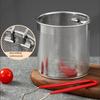 Mini Chicken Fried Pan 304 Stainless Steel Frying Strainer Basket Tempura Deep Fryer Pot  Kitchen