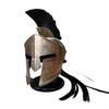 Handmade Greek Spartan Helmet with Plume Warrior Armor Cosplay Collectible Prop