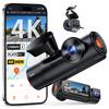 VANTRUE N4 Pro S 4K STARVIS 2 Super Night Власний PlatePix Номерний знак Смартфон Паркування Аварійний Голосовий IP67 Водонепроникний Задній Інфрачервоний Нічний