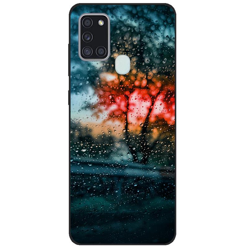 For Samsung A21s SM-A217F/DSN Back Cover tpu Soft Silicone Phone Case For Samsung Galaxy A21s Case Mobile Phone black coque new