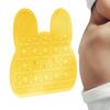 Silicone Massage Shower Mat Non-slip Wash Foot Pad Foot Exfoliating Bathroom Rub Back Brush with Sucker Bath Massage Brush Pad