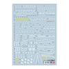 Fluorescent!! HG RG MG PG RE HiRM Robot MS Detail Up Water Transfer Decal (for MG 1/100 Astrea TYPE-F + Avalanche Dash Unit) [Parallel Import]