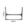 For RAM 1500 Carbon Fiber Interior Below Climate Control Cover Trim