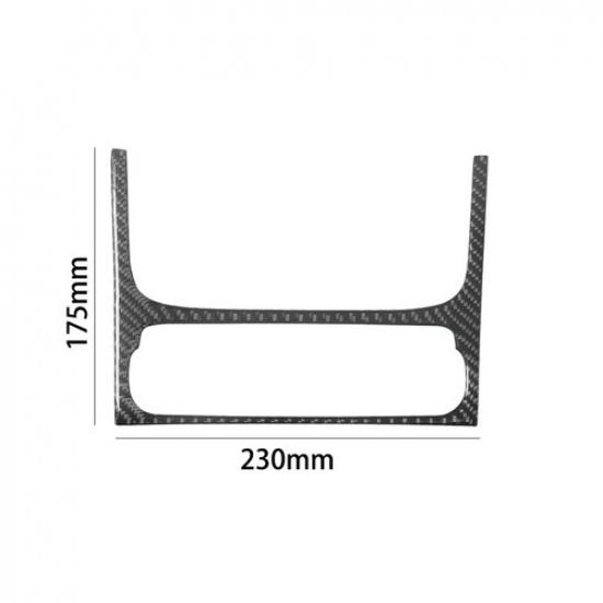 For RAM 1500 Carbon Fiber Interior Below Climate Control Cover Trim