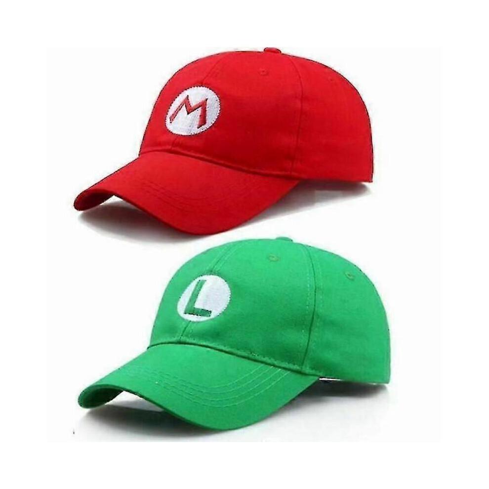 Adjustable Super Mario Bros Odyssey Luigi Baseball Cap for Kids and Adults