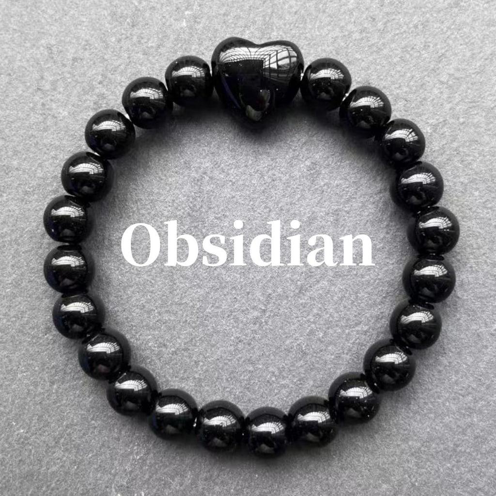 Natürliches Tigerauge, Grüner Aventurin, Türkis und Malachit Kreuz Perlenarmband