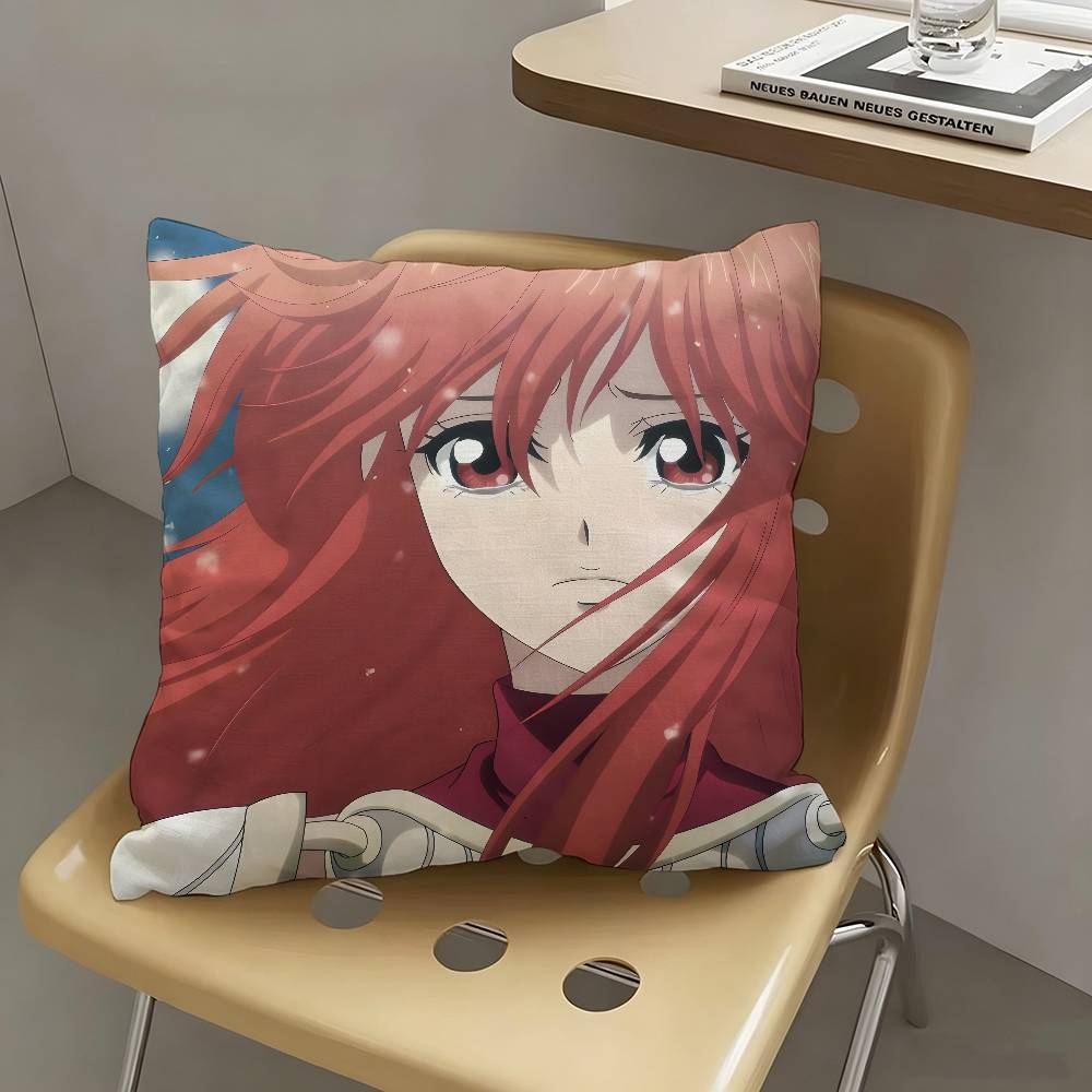 1pc Youko Nakajima Anime Characters Pillow Case Fashion Square Pillowcase Bedroom Sofa Room Ins Decoration Leisure