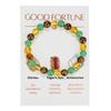 Natural Stone Woven Hand Rope Combination, Colorful Versatile Adjustable Handmade Crystal Beaded Bracelet