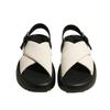 Fashion Cross Strap Thick-soled Sandals for Women Summer New Soft Sole Outdoor Wear Fashionable Open-toed Student Flat Roman Sandals