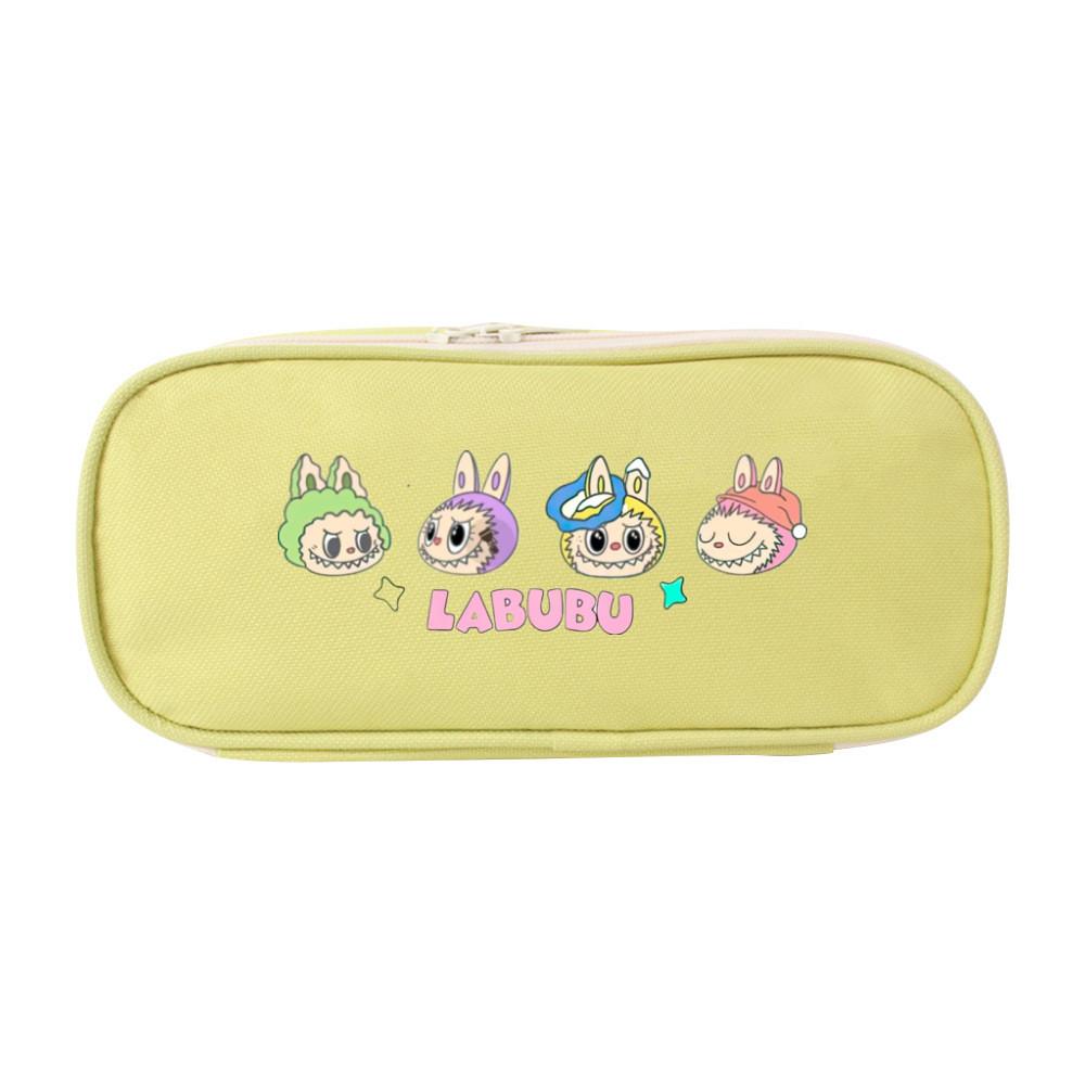 Pattern Canvas Printing Stationery Bag Student Storage Pen Gift Case