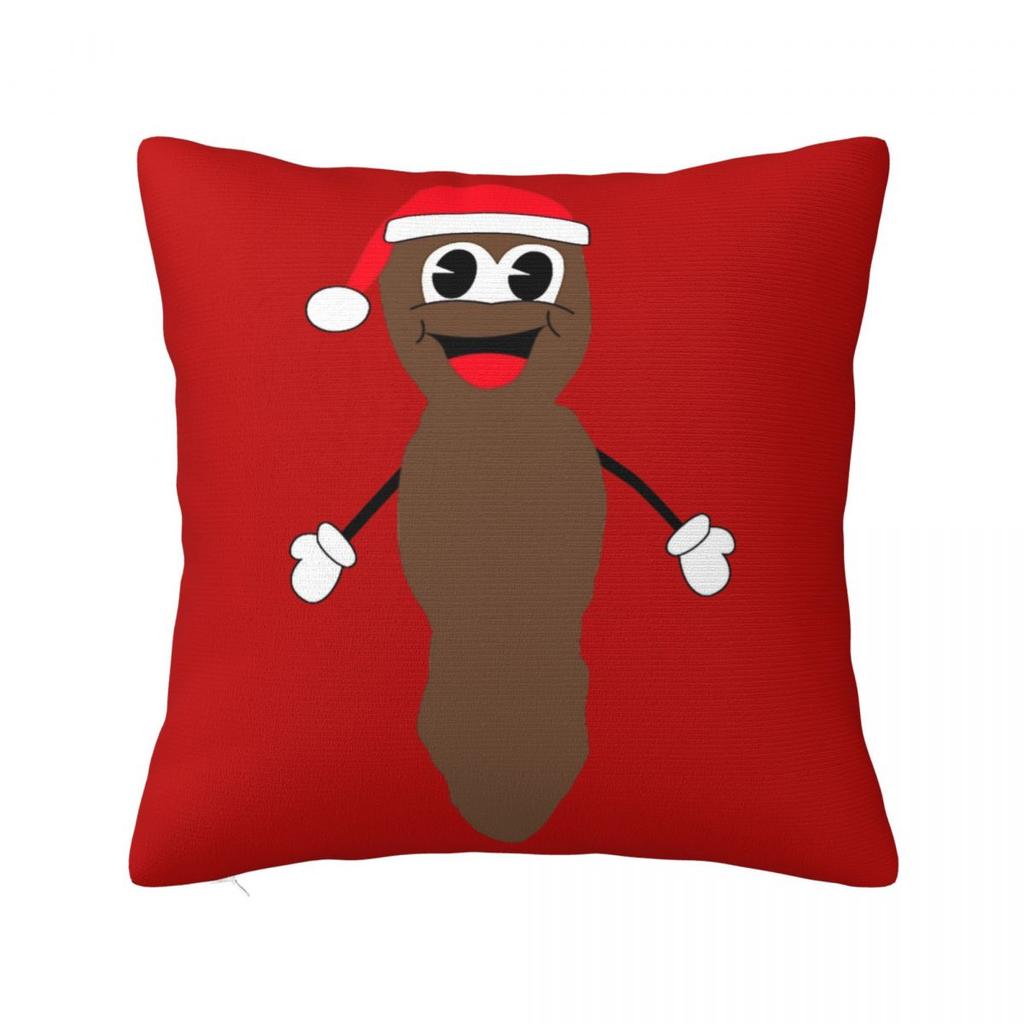Mr Hankey Around The Christmas Tree South-Park Pillowcase Printed Fabric Cushion Cover Decorative Throw Pillow Case Cover Home