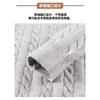 Autumn and Winter Polo Collar Knit Men's Jacket Loose Inner Base Top