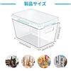 Transparent Storage Box with Drawers and Handles, Perfect for Storing Small Items In the Kitchen, Refrigerator, or On the Desktop. Waterproof, Dustpro