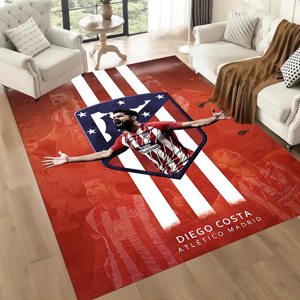 Atletico Madrid Carpet Suitable For Foyer Decorate Room Dormitory Game Room Antislip Rug Anime Office Decor Perfect Gift For Womenmen