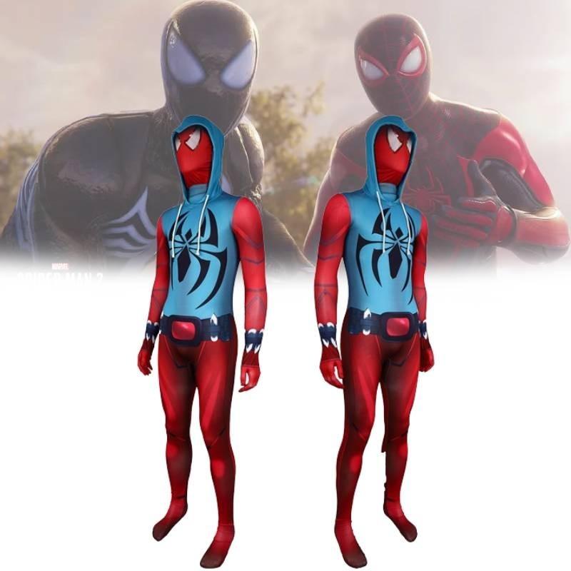 Scarlett Spider-man Cosplay Costume For Adults Premium Polyester Spandex Fabric