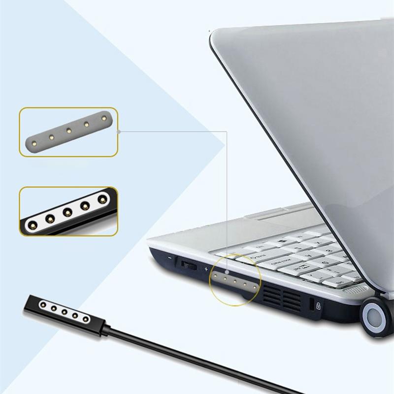 Surface Charging Cable Type C, PD Fast Charging 15V 3A for Surface Pro 8/7/6/5/4/3 Go3/2/1 Laptop4/3/2/1