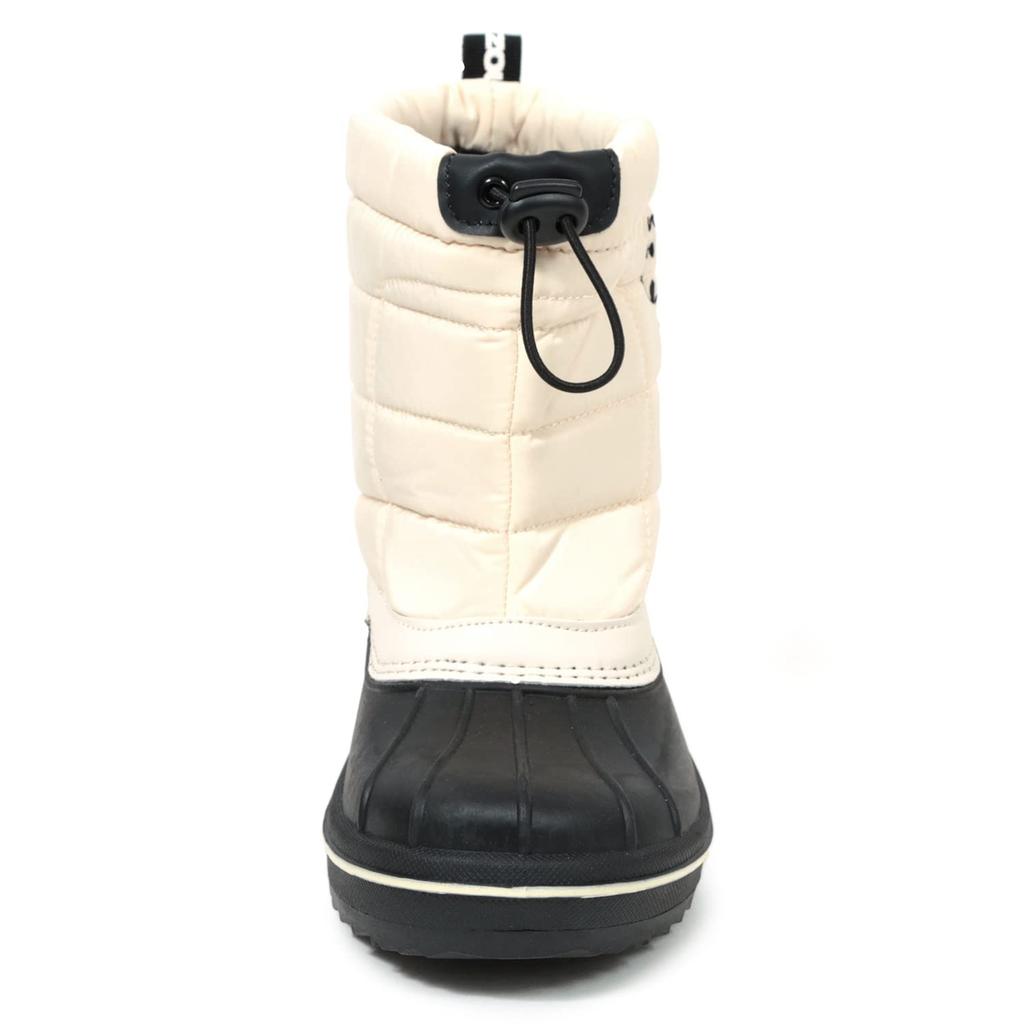 Mozu Bean Down Inner Elastic Size 22cm Boots, Boa, Cuffs, Women's, Ivory,