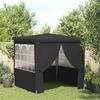 VidaXL Reception Tent with Side Walls Gazebo Arbor Pavilion Marquee Wedding Barbecue Camping Trip 2x2 48531