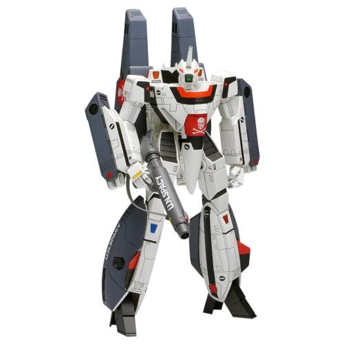 Wave Super Dimension Fortress Macross VF-1S/A Super Valkyrie Battroid 1/100 Scale Plastic Model Kit, Approximately 16cm Tall, MC-068