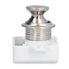 Universal Fit Metal Push Button Latch Push Button Mechanism Door Knob Keyless Catch Lock Caravan Hardware