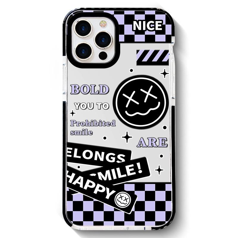 

Чехол Zhitai для iPhone 15 Pro Max/14/11/13 Pro, черный, двухцветный, с браслетом, креативный дизайн. iPhone 14PLUS