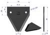 Knife, Bottom Cut Knife Application 611316.0 Claas WARYŃSKI (sold In 25)