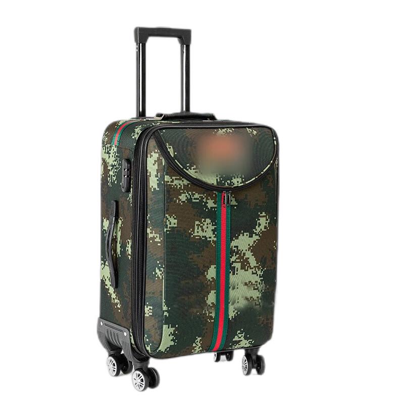 Camouflage Luggage Suitcase