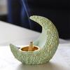 Artistic Moon Incenses Burners High Temperatures Resistant, Enhances Aesthetic Appeal Living Room Bedrooms