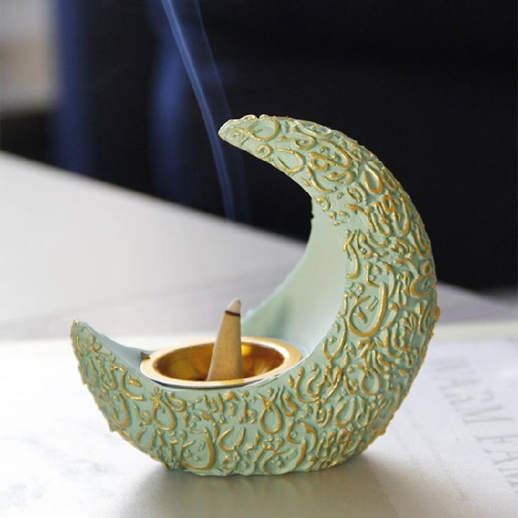 Artistic Moon Incenses Burners High Temperatures Resistant, Enhances Aesthetic Appeal Living Room Bedrooms