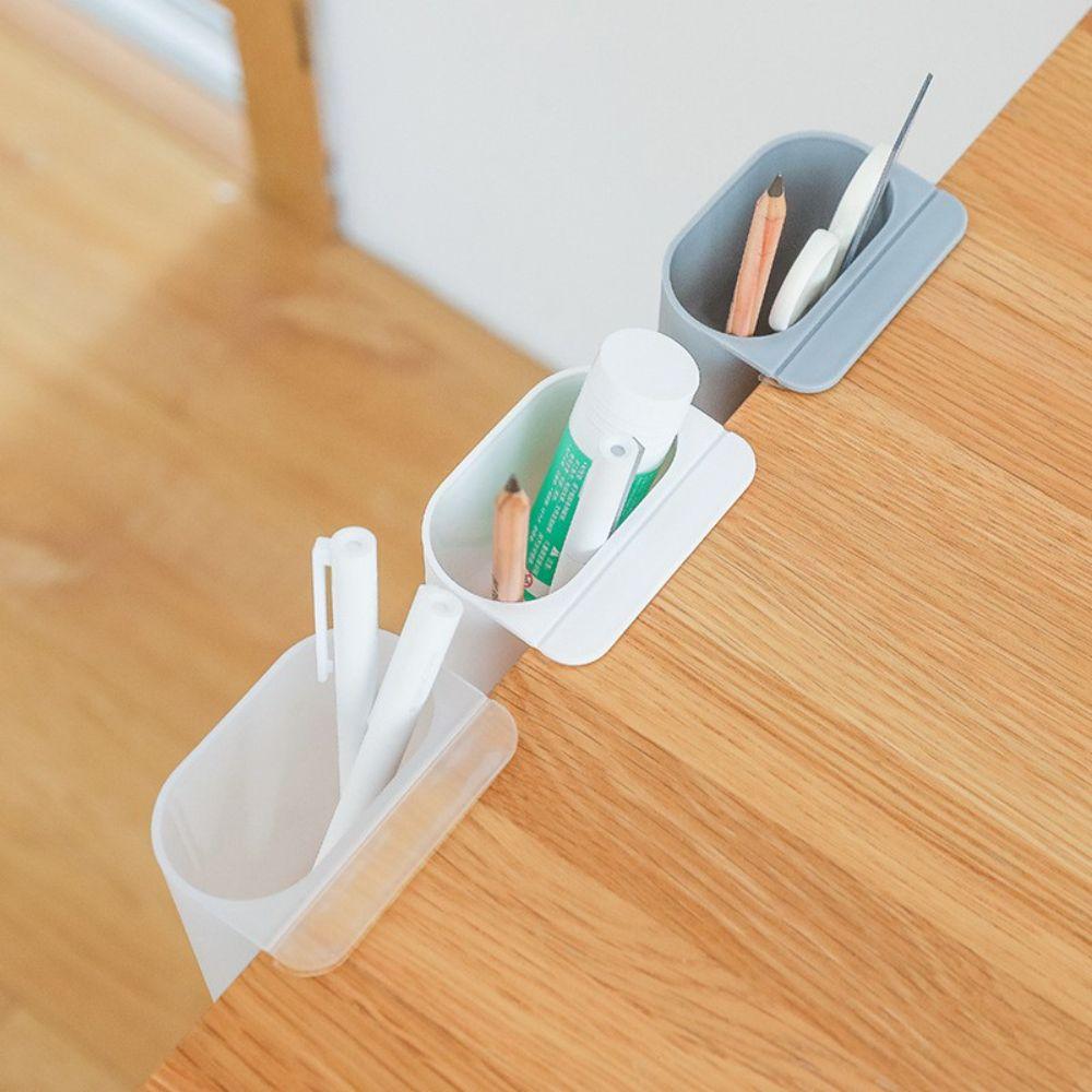 Supplies Student Stationery Pen Container Desktop Storage Box Hangable Pencil Box Paste Pencil Box
