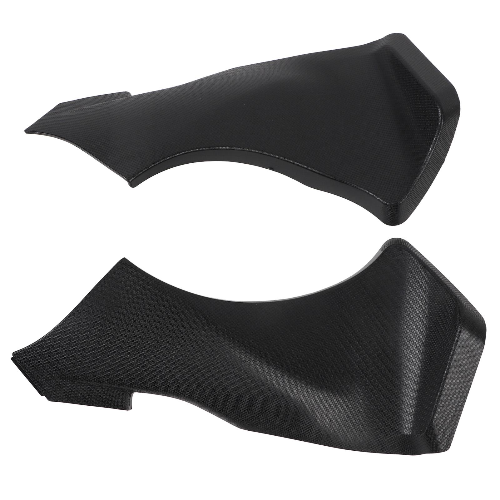 

2 Pcs Motorcycle Air Duct Tube Fairing Cover Anti Slip Stripe Side Air Tube Cover for ZX‑6R 2005 to 2006