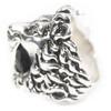 Excellent GUCCI Ring Lion head Silver black Colored stone mens Used