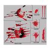 Halloween Wall Decal Cling Halloween Window Clings Static Clings for Glass Window Mirror Theme Party Reusable Decors