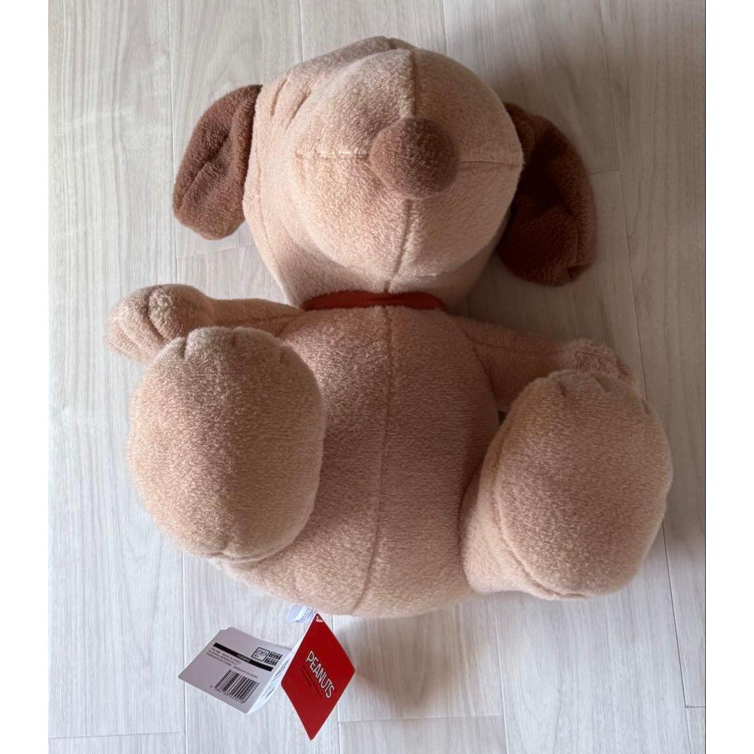 SNOOPY Super Large Plush Toy Fluffy Brown Ver.