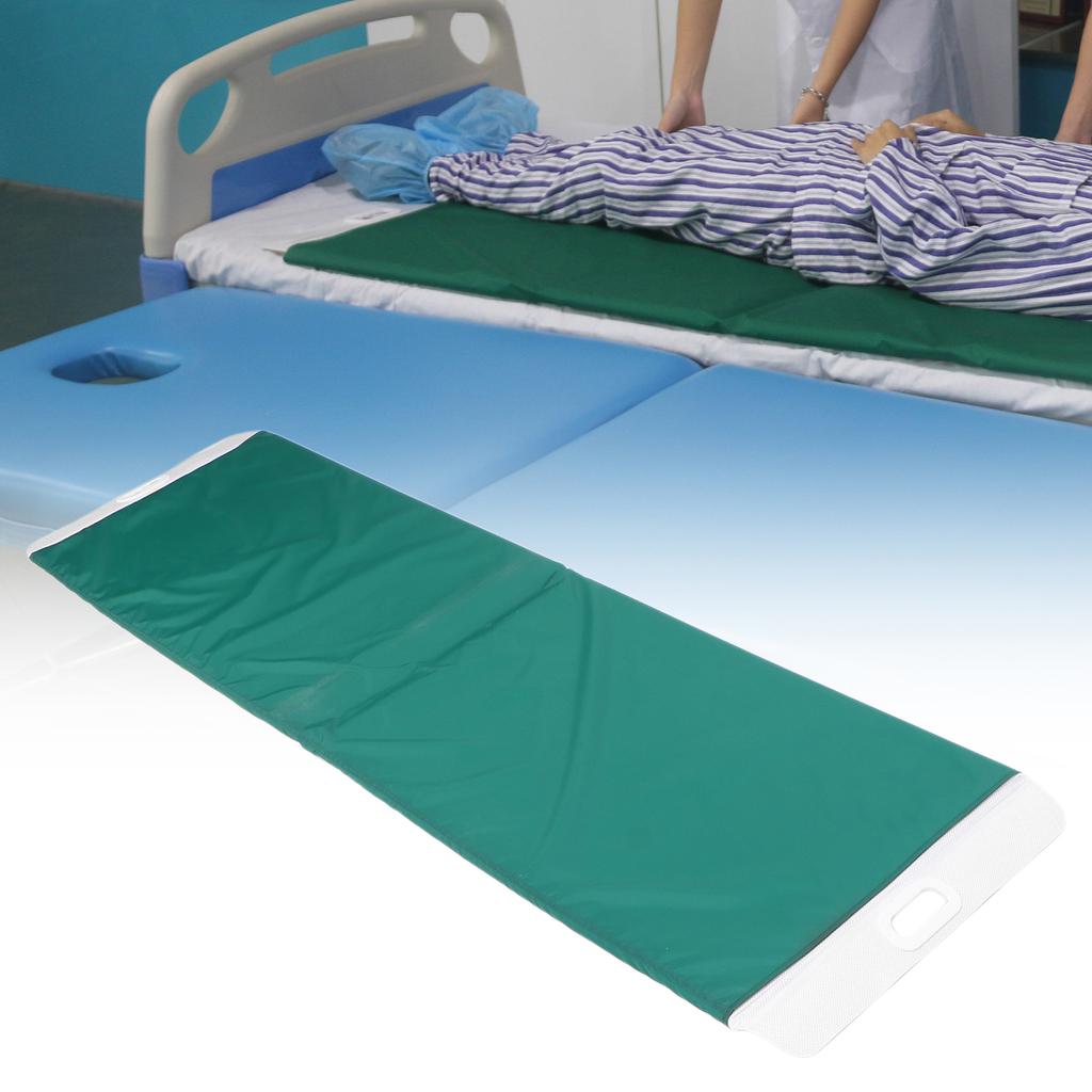 Patient Transfer Board Nylon Lightweight Foldable Transferring Board for Elderly Green