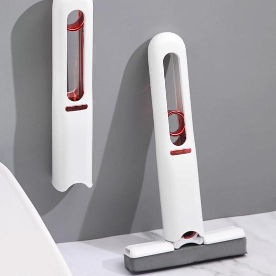 1/2Pcs Mini Mop Deep Cleaning Small Gaps Sponge Head Small Mop with Rotating Brush One-Hand Squeeze Water Absorption Handheld Mop